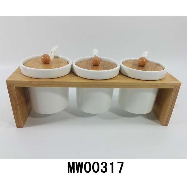 3PCS CRUET with Stand in CB