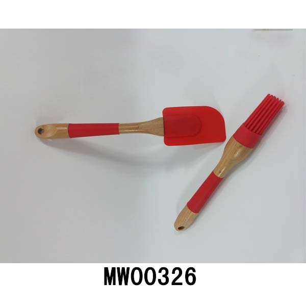 SILICONE SPATULA and BRUSH TC