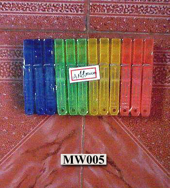 12PCS PLASTIC CLOTHES PEGS SHRINK style 2