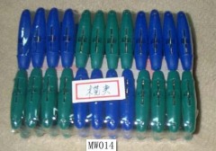 24PCS PLASTIC CLOTHES PEGS SHRINK style 2