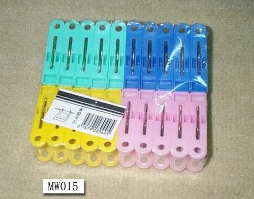 20PCS PLASTIC CLOTHES PEGS SHRINK