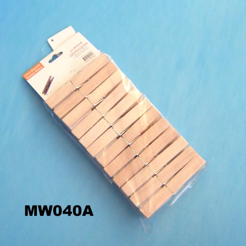 24PCS JUMBO CLOTH PEGS pvc bag PBH