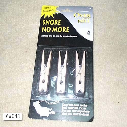 SNORE STOPPER WOODEN CLIPS 3 PCS