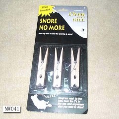 SNORE STOPPER WOODEN CLIPS 3 PCS