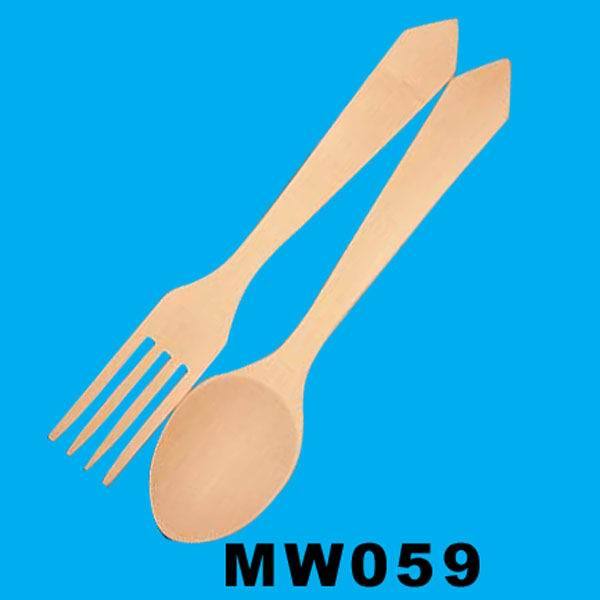 2PCS WOODEN KITCHEN TOOLS in PVC BAG with HANG CARD
