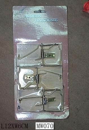WOODEN 3PCS MEDIUM MOUSE TRAP
