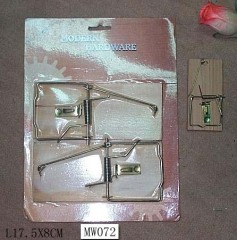 WOODEN 2PCS MOUSE TRAP LARGE