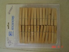 50PCS WOODEN CLOTHES PEGS
