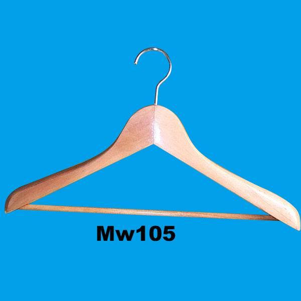 WOODEN CLOTHES HANGER style 7