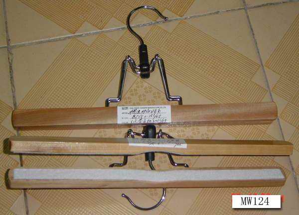 WOODEN SKIRT HANGER style 2