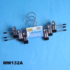 3PCS CHROME CLOTH HANGER