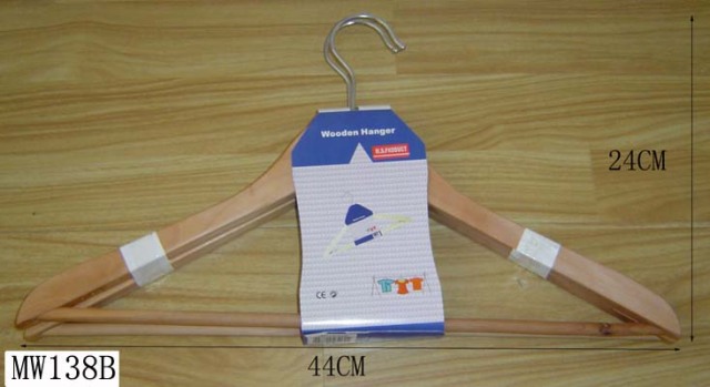2PCS WOODEN HANGER WHEEL CARD