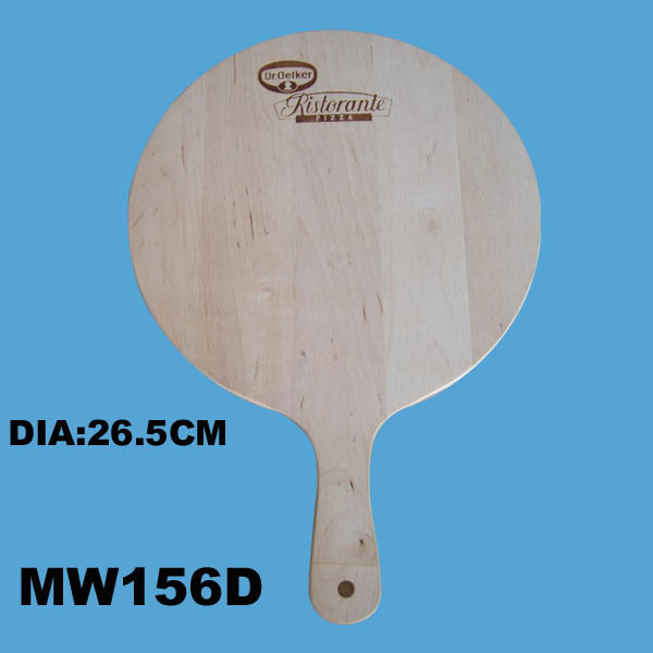 PIZZA CUTTING BOARD RUBBER WOODEN