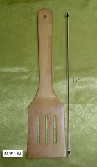 11in WOODEN STRAINER SHOVEL