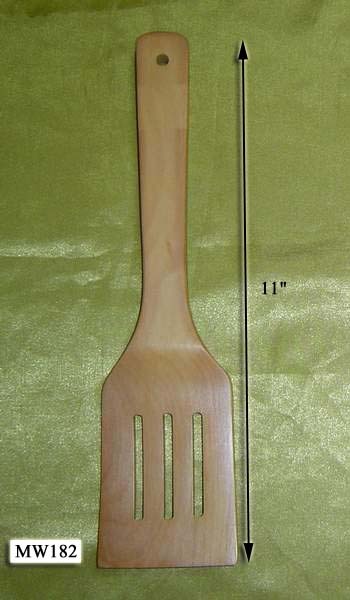 11in WOODEN STRAINER SHOVEL