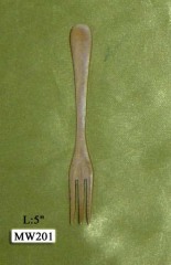 0515 5in WOODEN FORKS