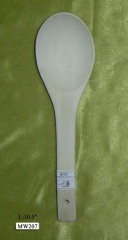0528 10.5in WOODEN LADLE