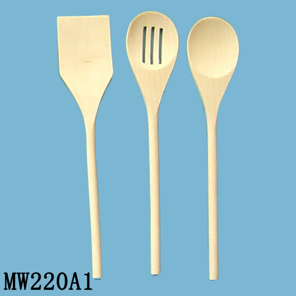 3PCS WOODEN KITCHEN UTENSIL PBH