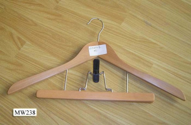WOODEN SKIRT HANGER style 6