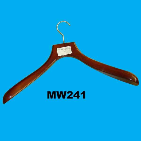 WOODEN CLOTHES HANGER style 3