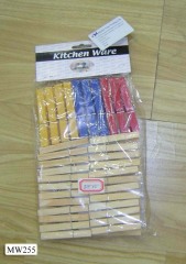 20PCS PLASTIC CLOTHES PEG with 48PCS 7CM CLOTHES PEG