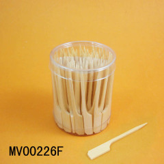7CM BAMBOO FRUIT SKEWER48pcs IN PVC TUBE