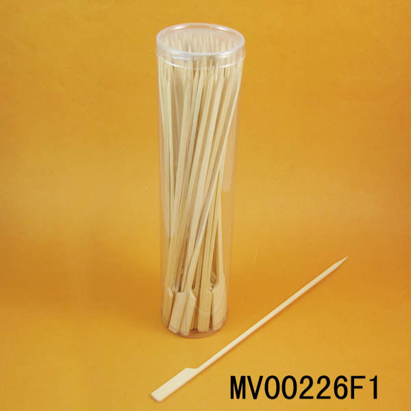 25CM BAMBOO BBQ SKEWER50pcs IN PVC TUBE