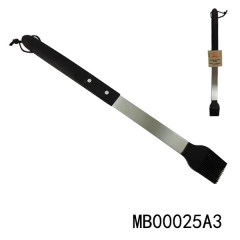 SS BBQ TOOLSS ILICONE BRUSH with TPR Handle HANG TAG
