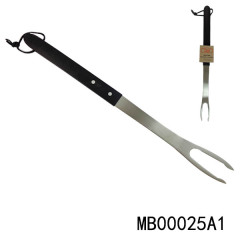 SS BBQ FORK PLASTIC HADNLE TC