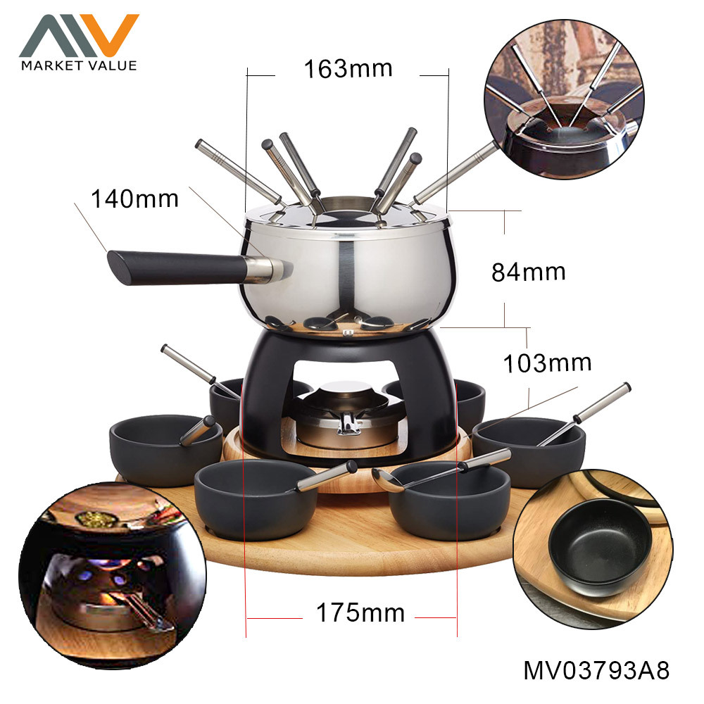 24PCS FONDUE SET in CB