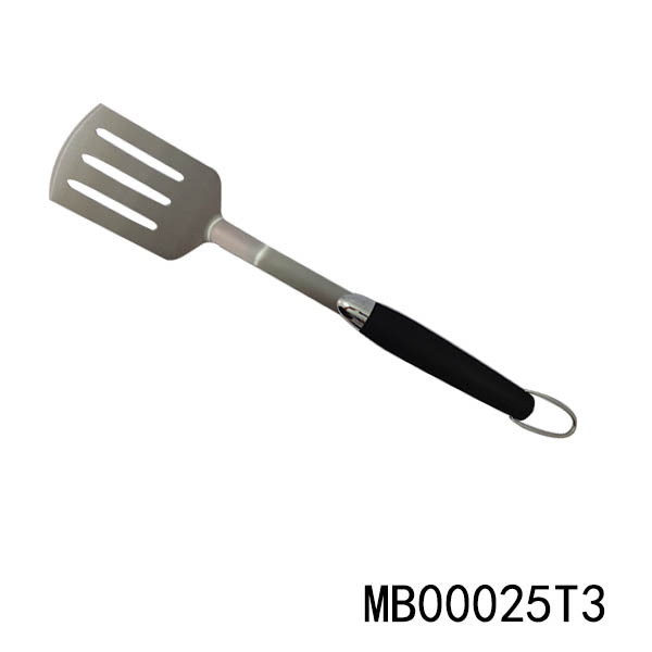 SS BBQ TOOLS PLASTIC Handle TURNER style 2