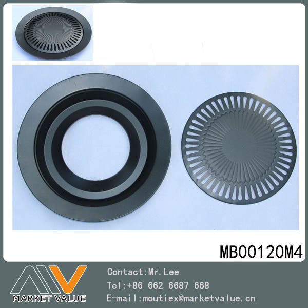ROUND SHAPE NOT-STICK GRILL PAN IN PP BAG