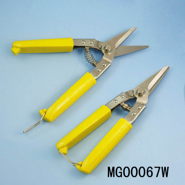 8.5in RUBBER Handle GRADEN SCISSORS TC