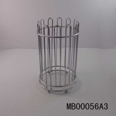 CHROME CUTLERY HOLDER TC
