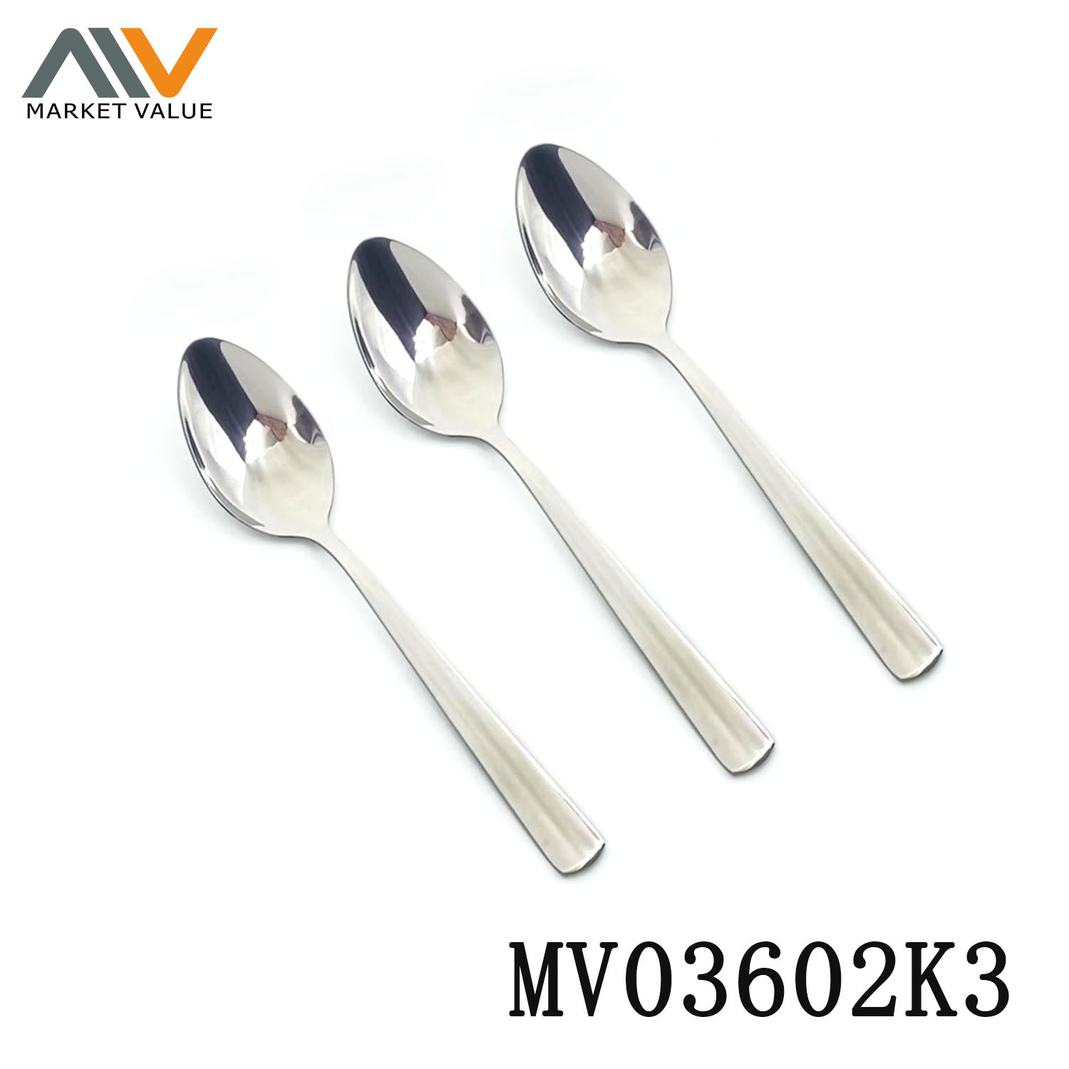 SET of 3pcs Dinner Spoon TC style 2