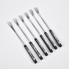 6PCS FONDUE FORKS with PP Hand in Window Box style 2