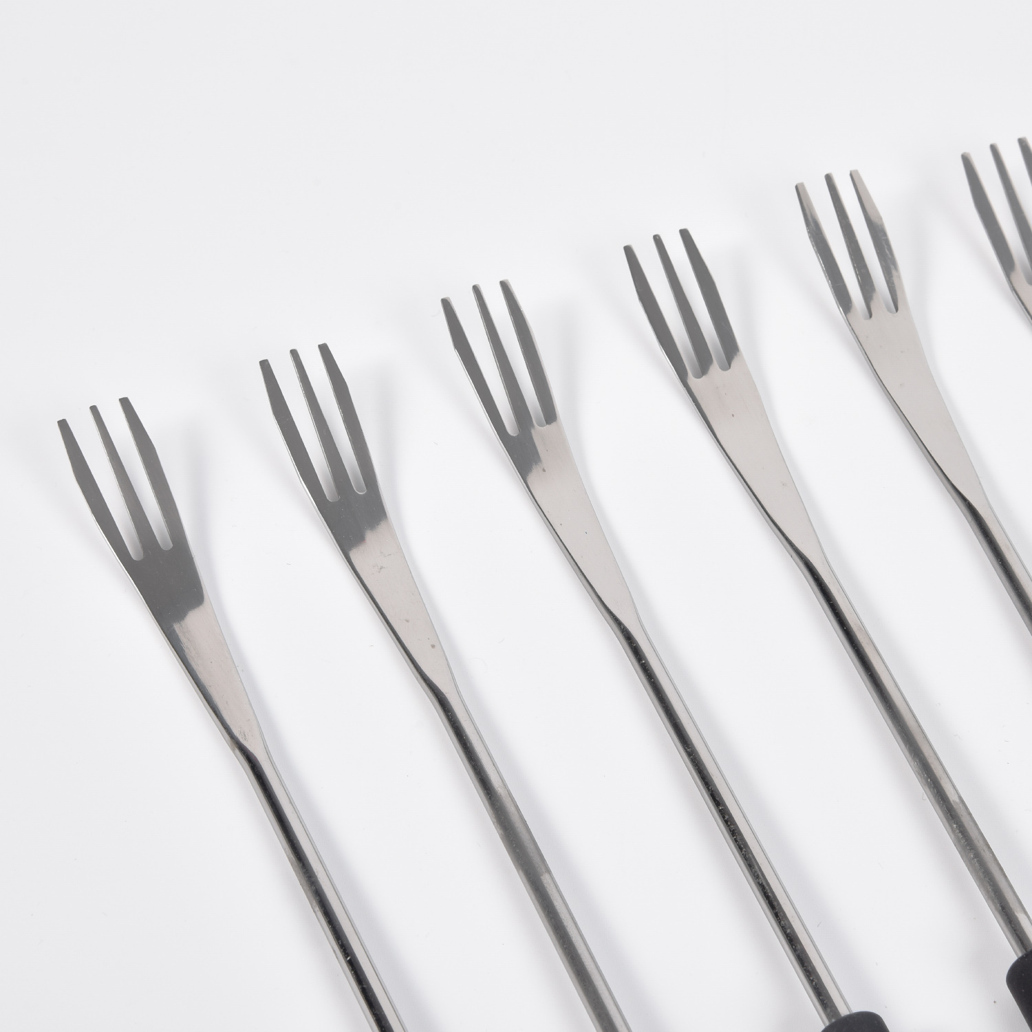 6PCS FONDUE FORKS with PP Hand in Window Box style 2