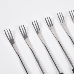 6PCS FONDUE FORKS with PP Hand in Window Box style 2