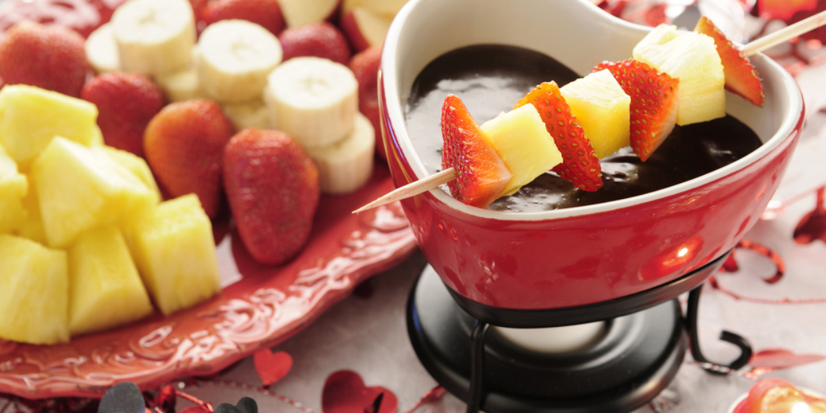 Appeal of chocolate fondue
