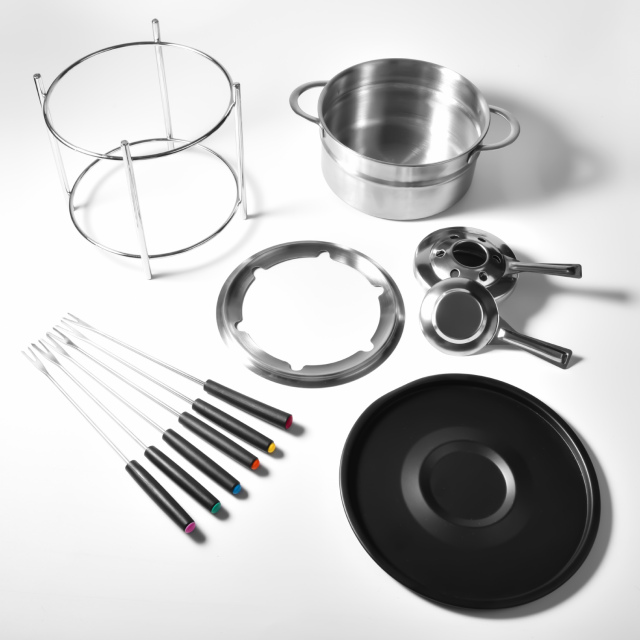 SETS OF 10PCS FONDUE SET in CB