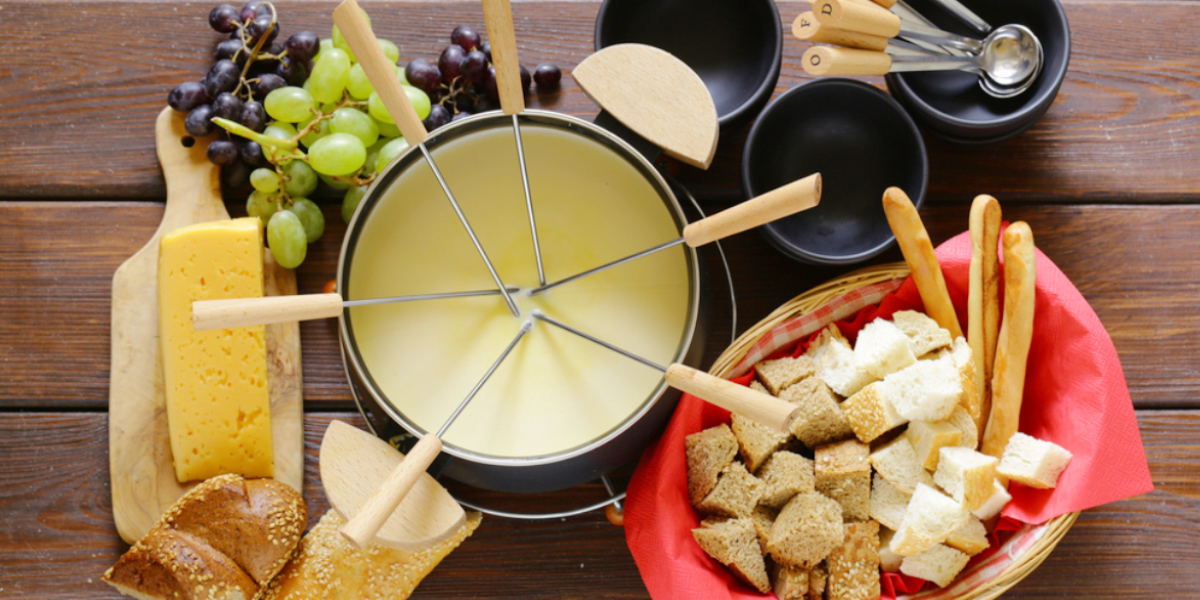 FONDUE FORK with PP Handle