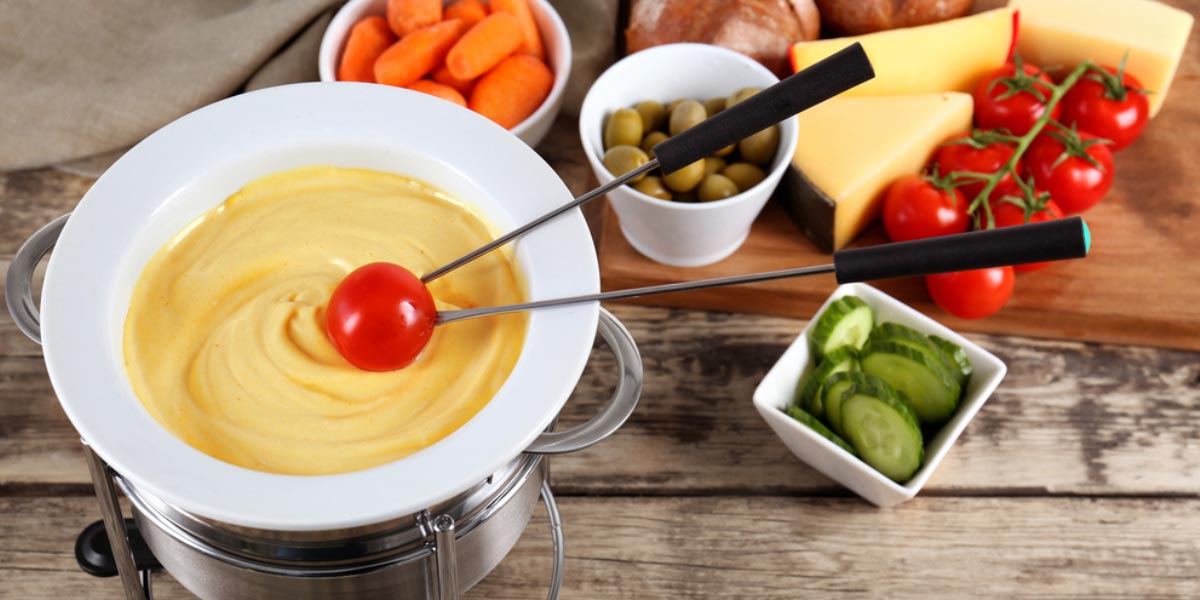 Cheese fondue pots