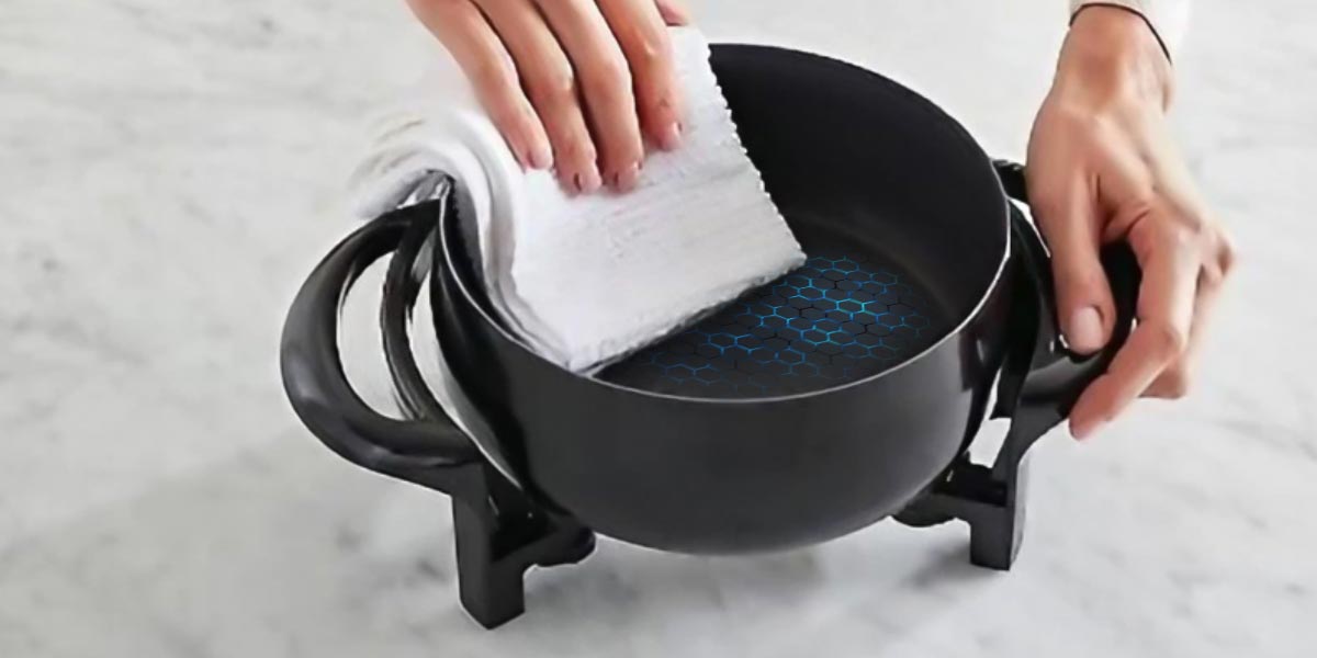 Ceramic cheese fondue