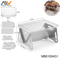 SS Portable Folding BBQ Grill Sack Dress style 2