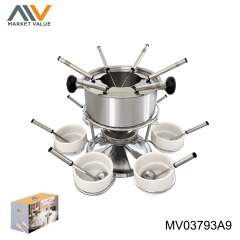23PCS FONDUE SET in CB style 2