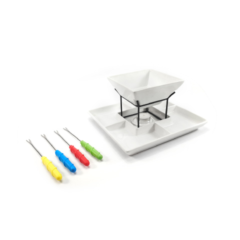 8 PIECES CHOCOLATE FONDUE SET 