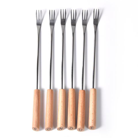FONDUE FORKS with PP Handle