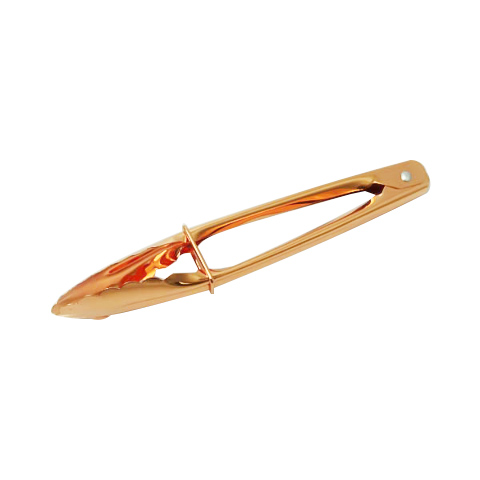 COPPER PLATED KITCHEN GRILL TONGS