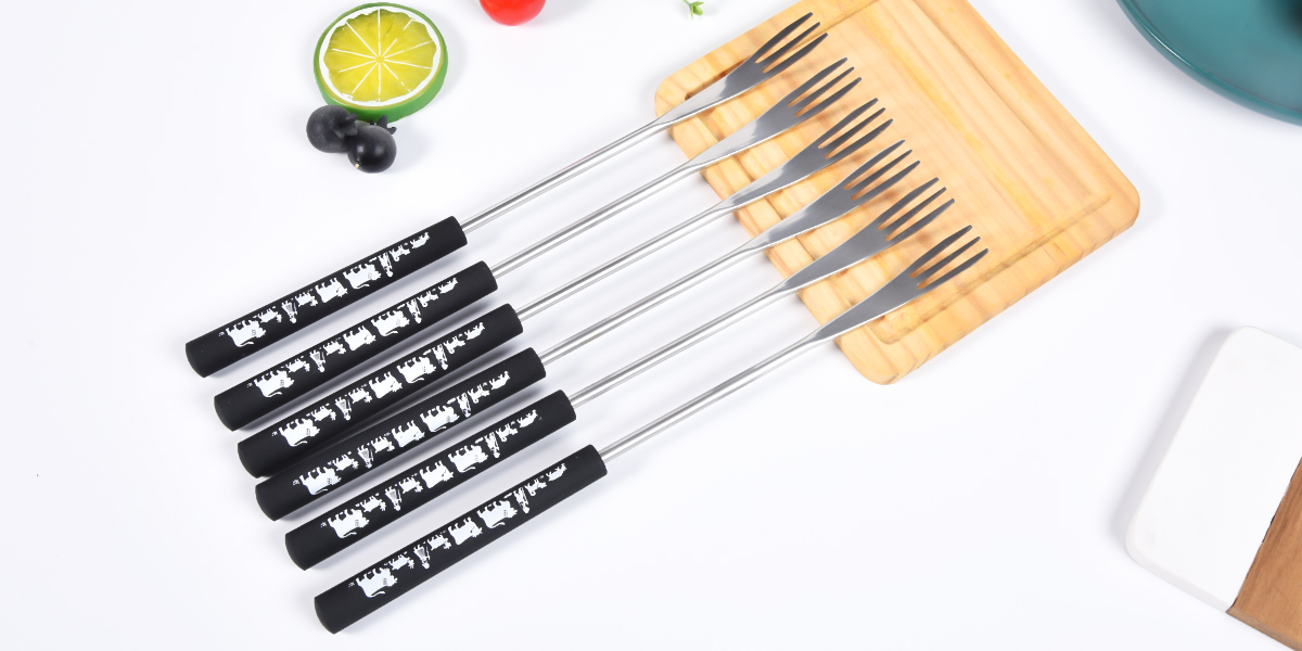 How long is a fondue fork