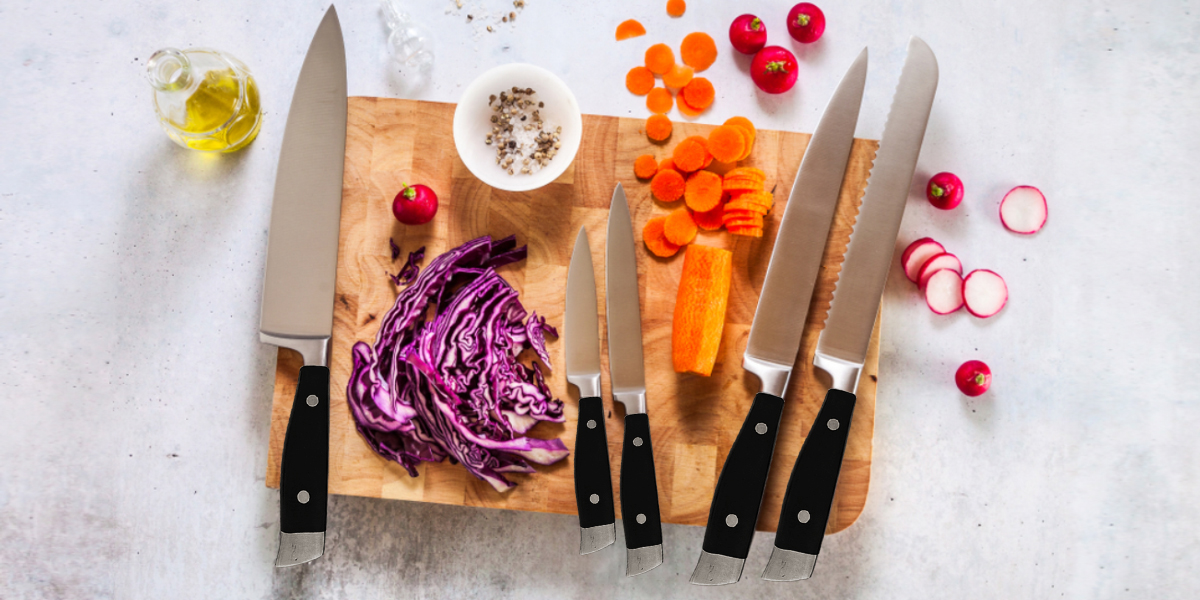 MV kitchen knife set